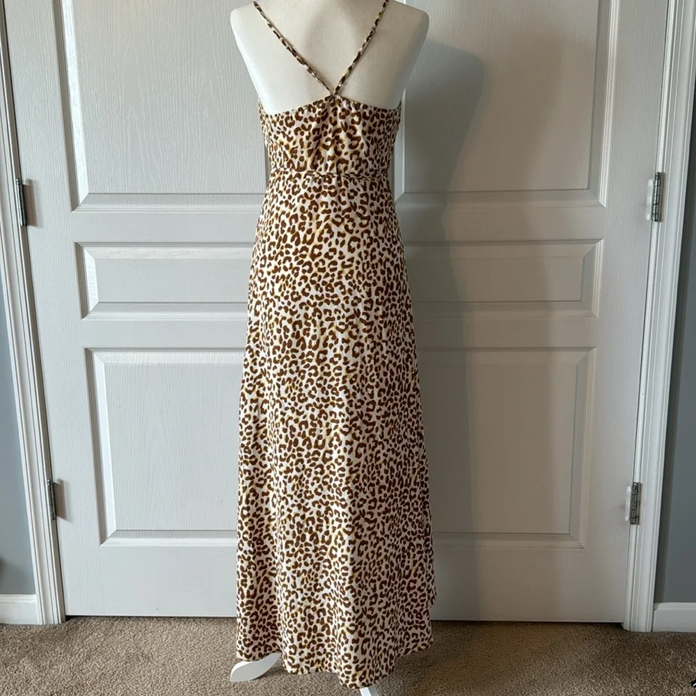 Leopard Wrap Dress - Picture 7 of 10
